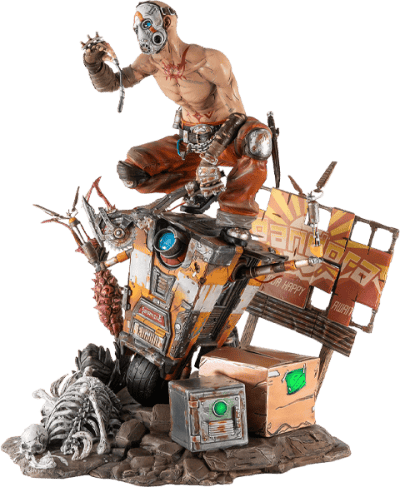 Psycho Bandit & Claptrap Borderlands Diorama Image
