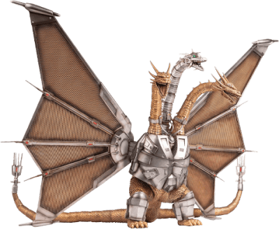 Mecha King Ghidorah Godzilla Action Figure Image