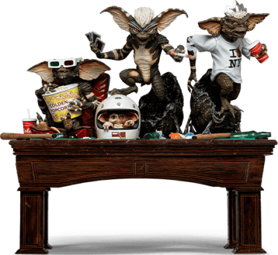 Figurine Gizmo – Gremlins – SD Toys – Movie Poster 3-D – Neuf
