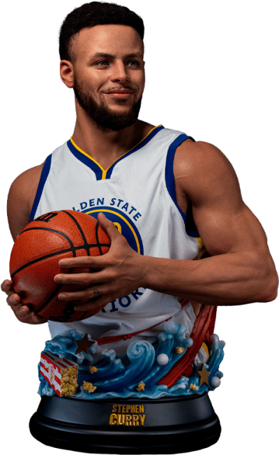 Stephen Curry NBA Life-Size Bust Image