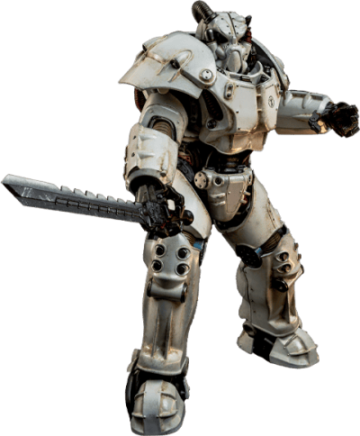 X-01 Institute Power Armor Fallout Sixth Scale Figure Image