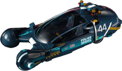 Blade Runner 2049 Deckard's Spinner Car Blade Runner Collectible Figure Image