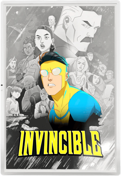 Invincible™ Season 1 Poster Invincible Silver Collectible Image