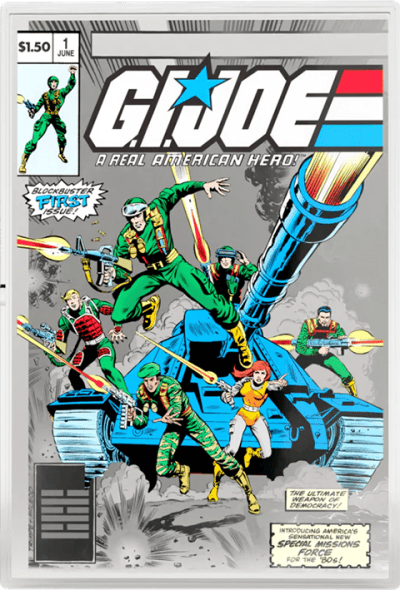G.I. Joe A Real American Hero Vol.1 G.I. Joe Silver Collectible Image