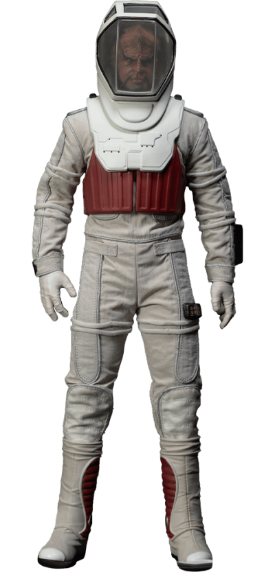 Lt. Commander Worf in EVA Suit Star Trek Sixth Scale Figure Image
