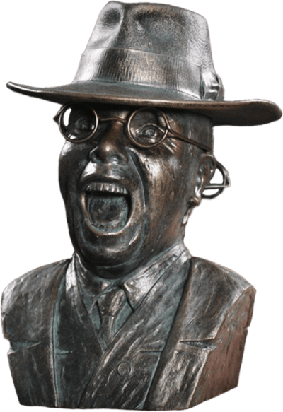 Melting Toht Two-Sided Indiana Jones Bust Image