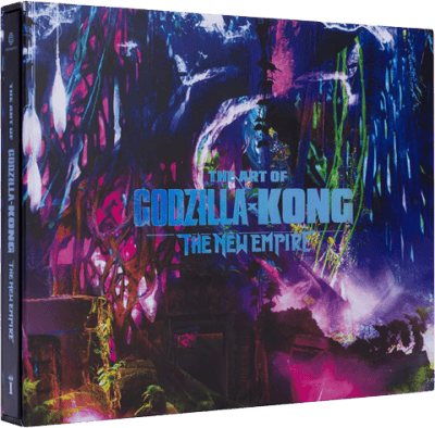 The Art of Godzilla x Kong: The New Empire Godzilla Book Image