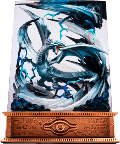Blue-Eyes White Dragon Diorama LED Yu-Gi-Oh! Collectible Lamp Image
