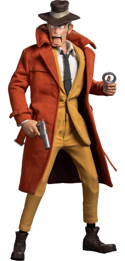 Inspector Koichi Zenigata (Deluxe Edition) Lupin the Third Sixth Scale Figure Image