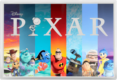 Celebrating Pixar Foil Disney Silver Collectible Image