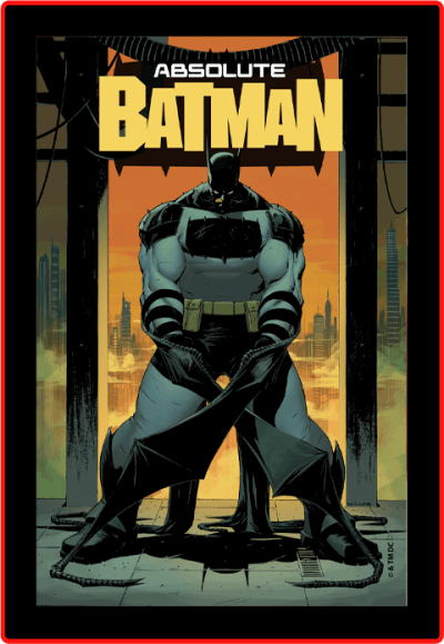 Absolute Batman LED Poster (Large) DC Comics Wall Light Image