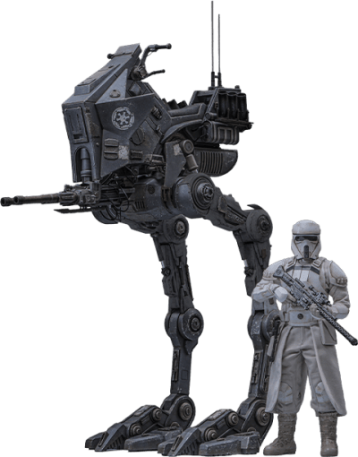 Imperial Remnant AT-RT Driver™ and AT-RT™ Star Wars Sixth Scale Figure Set Image