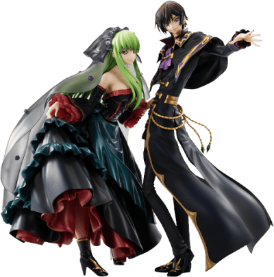 L.L. & C.C. (20th Anniversary) Code Geass Plastic Figure Image