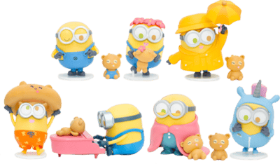 Minions Bob & Tim Series Minions PVC Figure Image