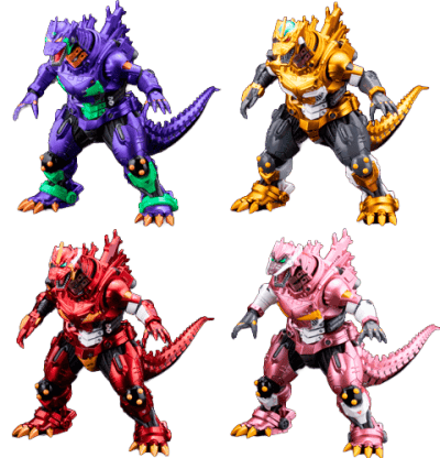 MFS-3 Kiryu Eva (Metallic Color Version) Godzilla PVC Figure Image