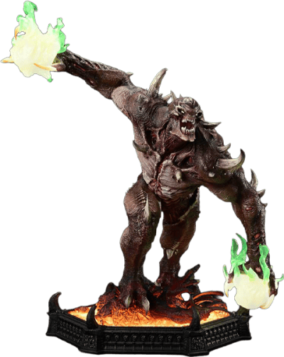 Imp Stalker Doom Quarter Scale Statue Image