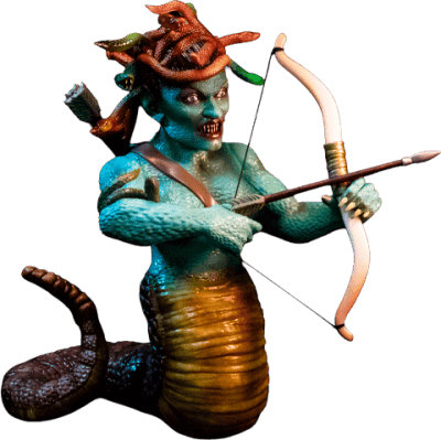Medusa (Vintage Stylized) Ray Harryhausen Collectible Figure Image