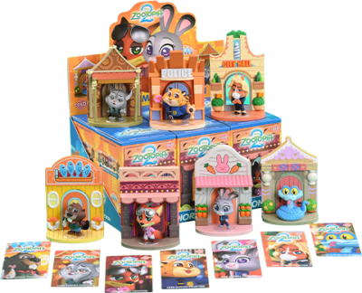 Zootopia 2 Cosbi Diorama Collection Disney Blind Box Set Image