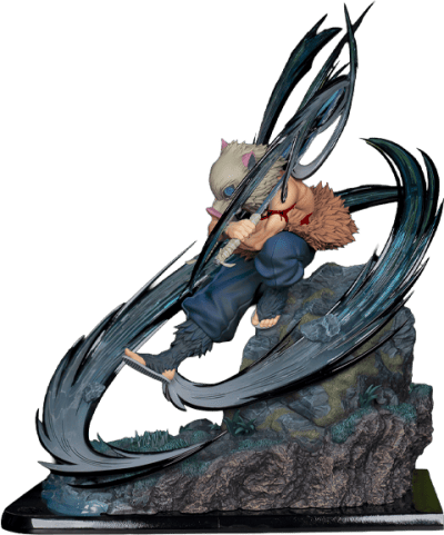 Inosuke Hashibira Ikigai Demon Slayer Statues Image