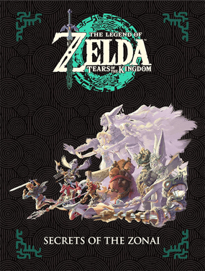 The Legend of Zelda: Tears of the Kingdom - Secrets of the Zonai Nintendo Book Image