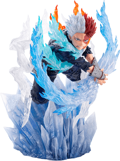 Shoto Todoroki (Coldflame's Pale Blade Version) My Hero Academia Collectible Figure Image