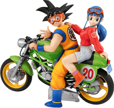 Son Goku & Chichi Dragon Ball Collectible Figure Image