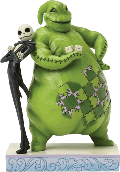 Jack and Oogie Back to Back Disney Figurine Image