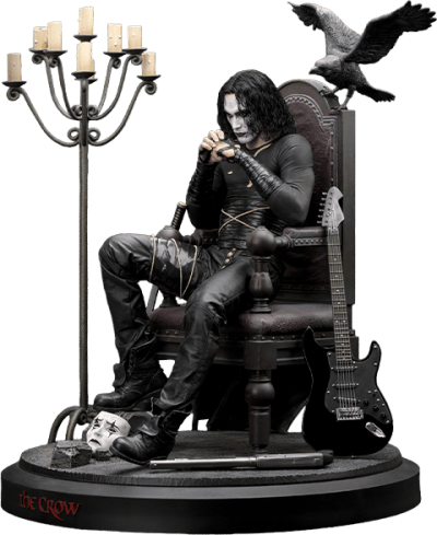 Eric Draven (Luxury Eternal Edition) The Crow Quarter Scale Statue Image