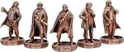 The Hobbits of the Shire The Lord of the Rings Miniature Image