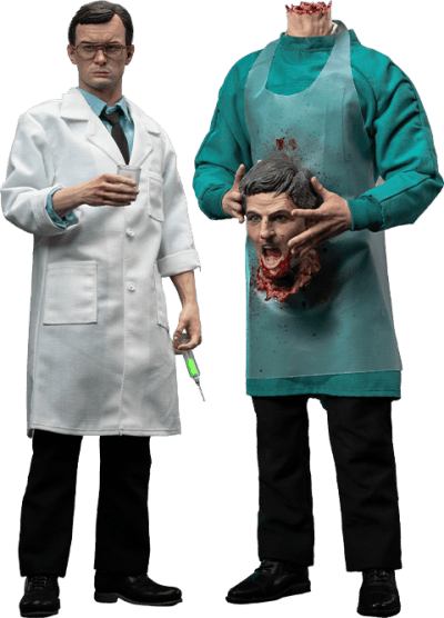Doctor Herbert West & Doctor Carl Hill Re-Animator Sixth Scale Figure Set Image