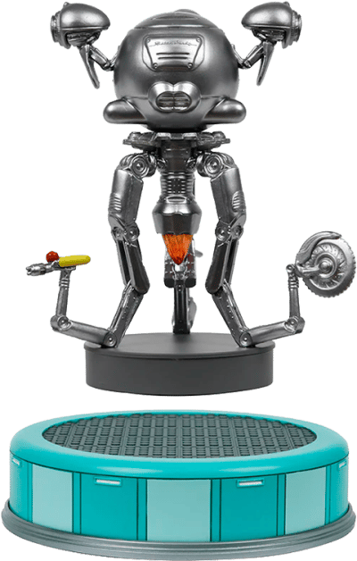 Floating Mr. Handy Fallout Figurine Image