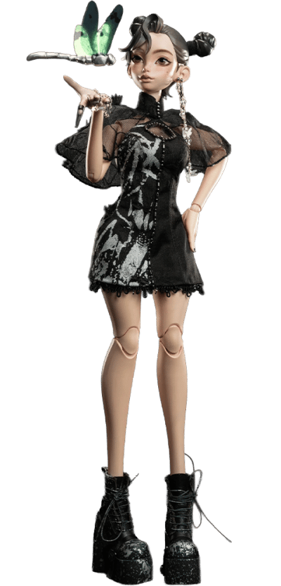 Leah Metallic Odonata Beautiful Chemistry Sixth Scale Figure Image