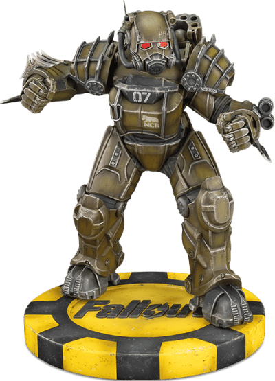 NCR Power Armor Fallout Statues Image
