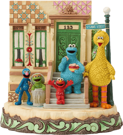 Carved by Heart Sesame Street Sesame Street Figurine Image