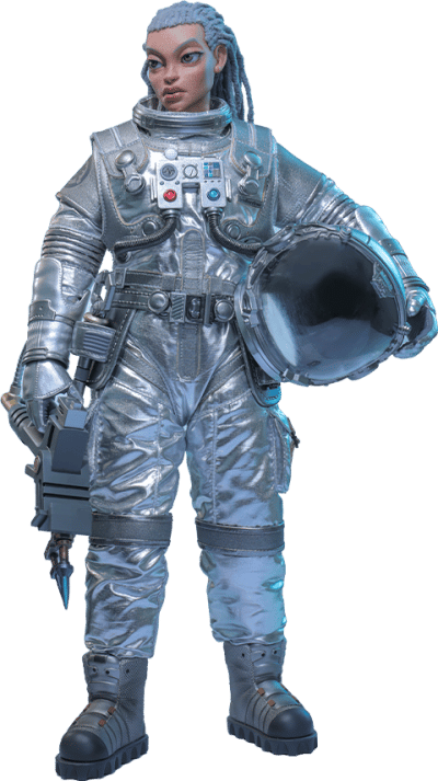 Space Worker Baby (Brothersfree 25th Silver Galaxy Version) Brothersfree Sixth Scale Figure Image