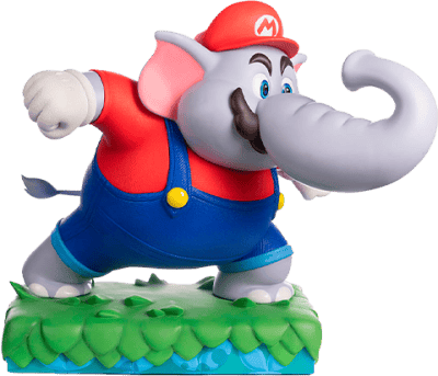 Elephant Mario Nintendo Statues Image