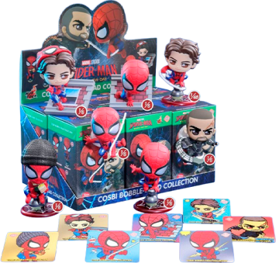 Spider-Man Brand New Day Cosbi Bobble-Head Collection Marvel Blind Box Set Image