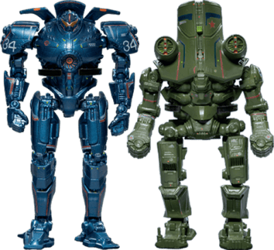 Gipsy Danger and Cherno Alpha Deluxe Pacific Rim Collectible Set Image