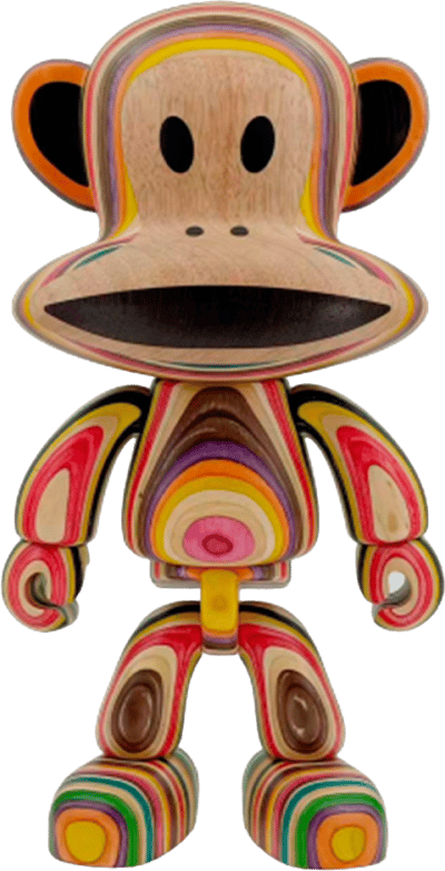 Paul Frank Julius (Contours - Colourful Version) Paul Frank Collectible Figure Image