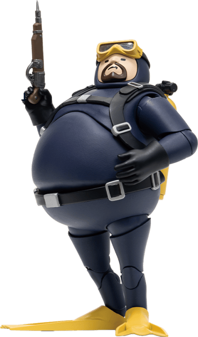 Dave the Diver Beautiful Chemistry Action Figure Image