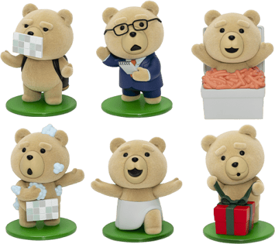 TED Your Best Friends Series Ted Blind Box Set Image
