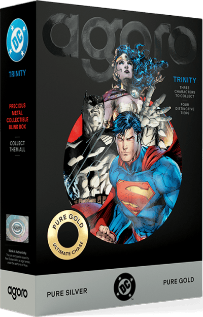 DC Trinity Blind Box DC Comics Silver Collectible Image