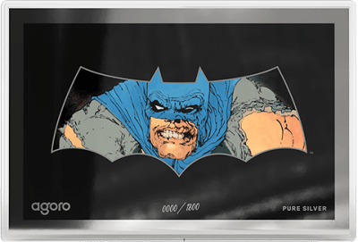 The Dark Knight Returns: BATMAN™ Foil DC Comics Silver Collectible Image
