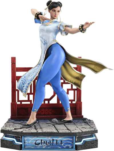 Chun-Li Street Fighter Quarter Scale Statue Image