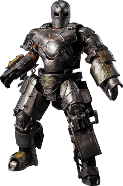 DLX Iron Man Mark 1 Marvel Action Figure Image