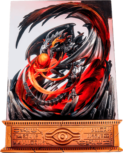 Red-Eyes Black Dragon Diorama LED Yu-Gi-Oh! Collectible Lamp Image