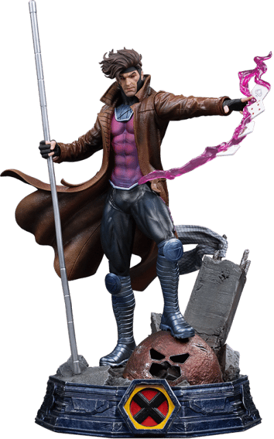 Gambit Unleashed Marvel 1:10 Scale Statue Image