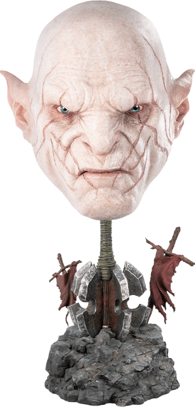 Azog Art Mask The Hobbit Life-Size Bust Image