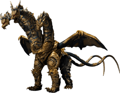 KAIZER GHIDORAH S.H.MonsterArts Godzilla Action Figure Image
