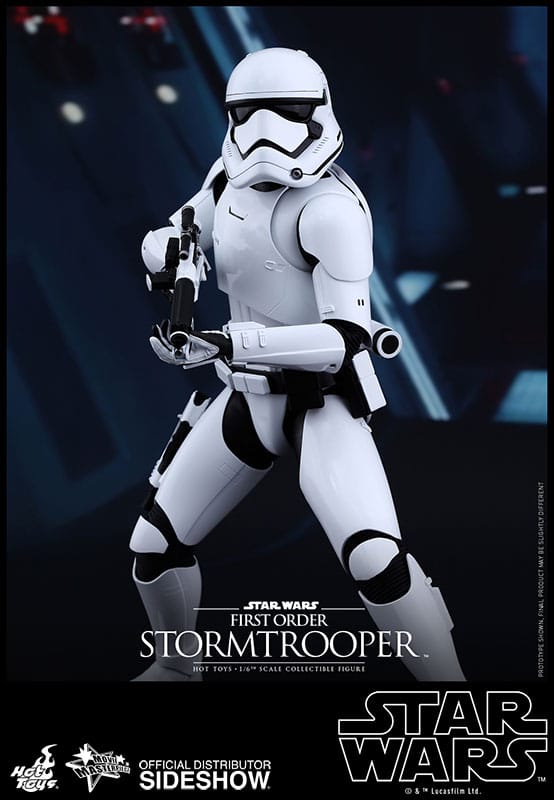 Hot Toys Star Wars First Order Stormtrooper heavy blaster loose 1/6th scale 